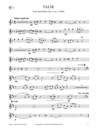 Play Grieg - Flûte à Bec - GRIEG - Partition - Flûte à bec